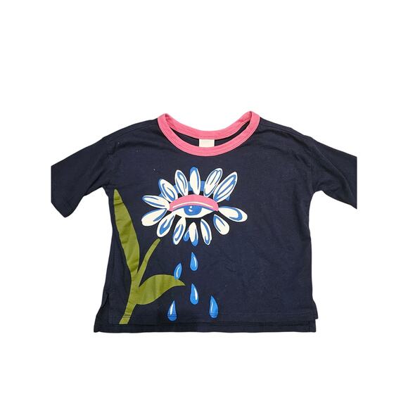Nordstrom Cristina Martinez toddler girls boxy graphic tee 2t - Picture 1 of 5